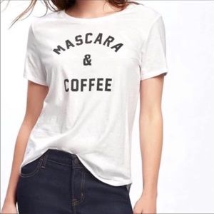 Mascara & Coffee tee